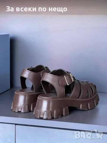 Prada Дамски Сандали Прада - Различни Цветове Код SEM-560, снимка 4 - Сандали - 55875181