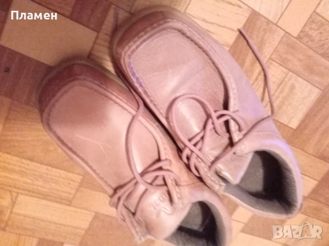 Кожени мокасини 