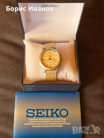 Seiko 5 SNK803 Military, снимка 2 - Мъжки - 52903111