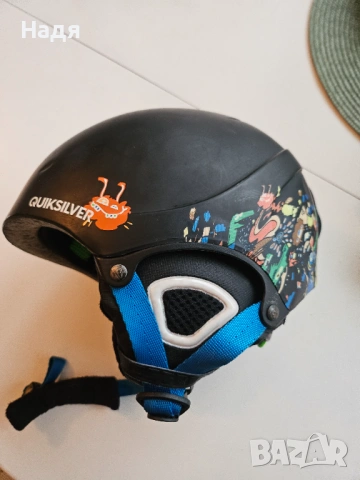 Комлект детска каска Quiksilver и маска, снимка 3 - Зимни спортове - 53377085