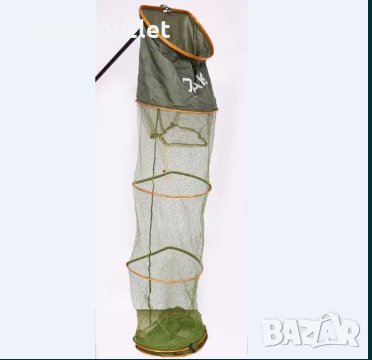  Гумиран живарник с метални обръчи и двоен отвор 2,5 мт + калъф 39 лв.