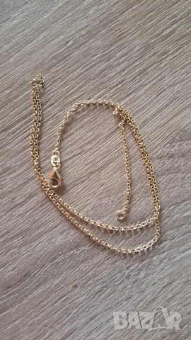 Среберни синджири, златно покритие, снимка 3 - Колиета, медальони, синджири - 54177422