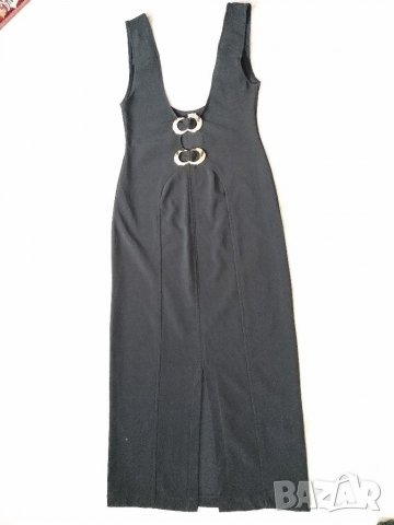 Черен сукман с дължина 7/8,S/M, снимка 5 - Сукмани - 30363964