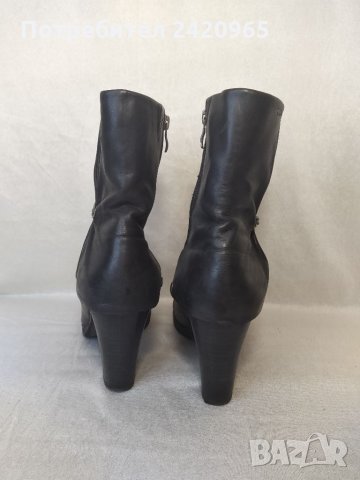 Tamaris боти естествена кожа, снимка 4 - Дамски боти - 33889697