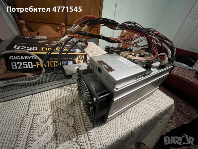  Antminer S9 Биткойн копачка , снимка 2 - Работни компютри - 53908705