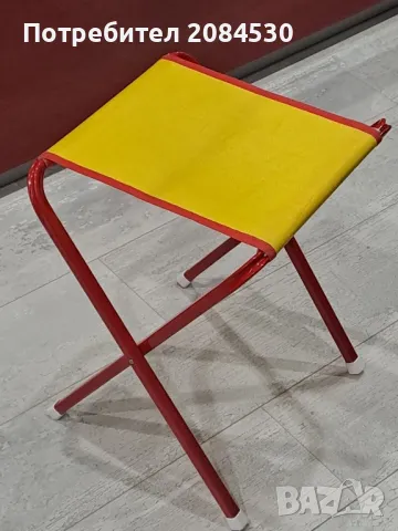 Сгъваем стол (до 85кг), снимка 4 - Столове - 49343024