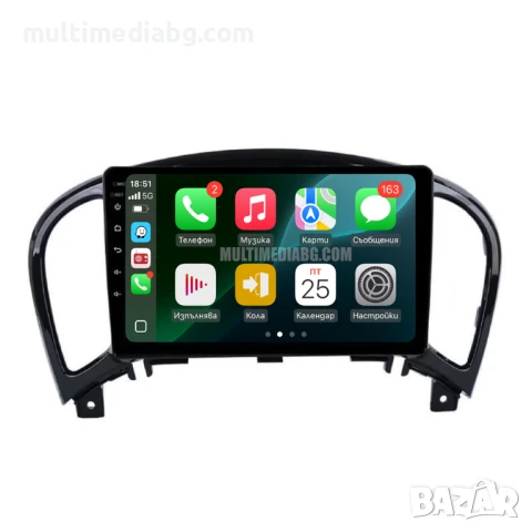 Nissan Juke 2010-2014 Мултимедия Навигация Android