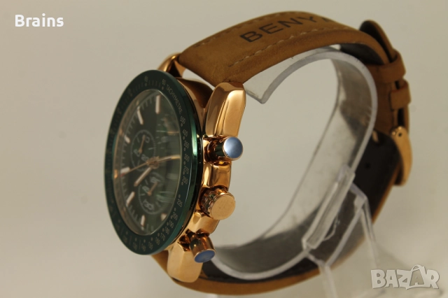 НОВ Мъжки Ръчен Часовник BENYAR CHRONOGRPAH Quartz, снимка 5 - Мъжки - 52827195