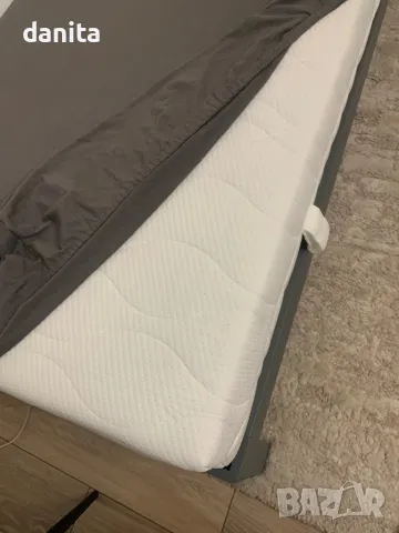 Легло с подматрачна рамка и ортопедичен матрак, снимка 5 - Спални и легла - 47870589