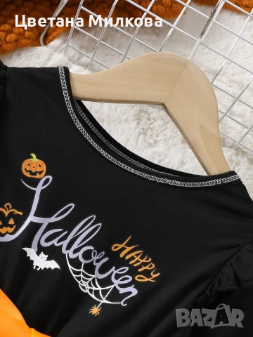 Хелоуин парти рокля, снимка 3 - Детски рокли и поли - 51410884