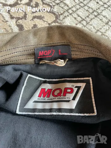 Кожено мото яке MQP, снимка 4 - Якета - 56368253