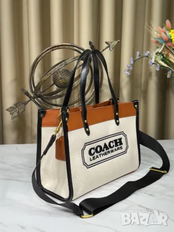 чанти coach cargo tote canvаs 30х22см, снимка 2 - Чанти - 50416642
