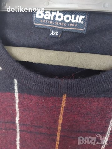 Barbour. England Original. Size XL Страхотен пуловер, снимка 1 - Пуловери - 44255121