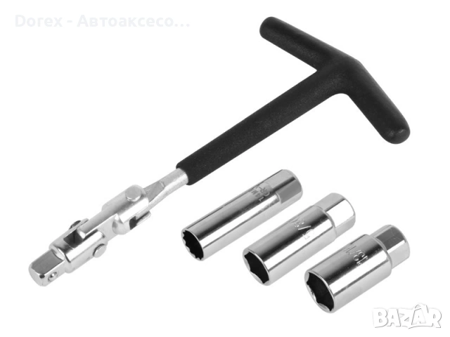 Универсален ключ за свещи с 3 накрайника - Carmotion