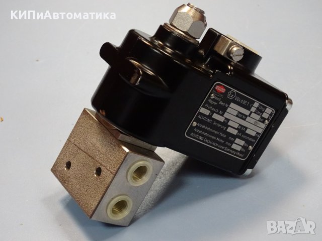 магнет вентил Herion 2401193 1/4 10Bar 220V EEx, снимка 2 - Резервни части за машини - 37178748