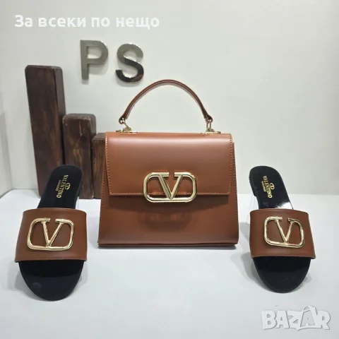 Valentino Дамски Чехли Валентино - Различни Цветове Код SEM-249, снимка 7 - Чехли - 55778187