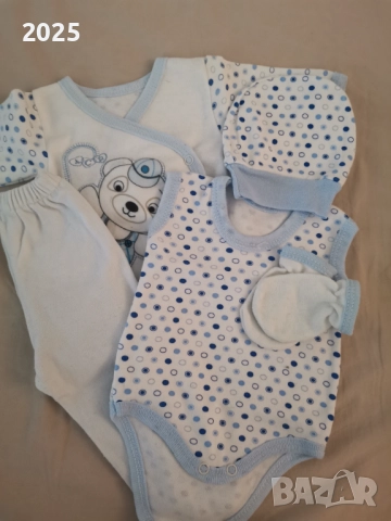 бебешки дрешки за момченце, снимка 12 - Комплекти за бебе - 50264885