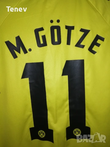 Borussia Dortmund Gotze Kappa оригинална тениска фланелка Борусия Дортмунд Марио Гьоце, снимка 5 - Тениски - 47666837