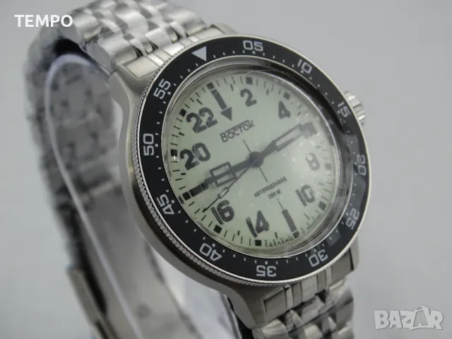 ВОСТОК АМФИБИЯ АВТОМАТИЧЕН-24 часа-FULL LUME ref: 72014Б , снимка 8 - Мъжки - 42691792