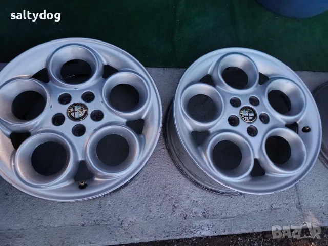 Продавам джанти 5х98 16" Alfa Romeo , снимка 4 - Гуми и джанти - 56528009