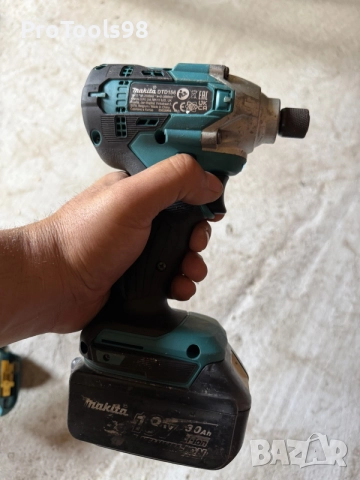 Makita DTD 156 импакт + 3Ah батерия, снимка 4 - Винтоверти - 55841724