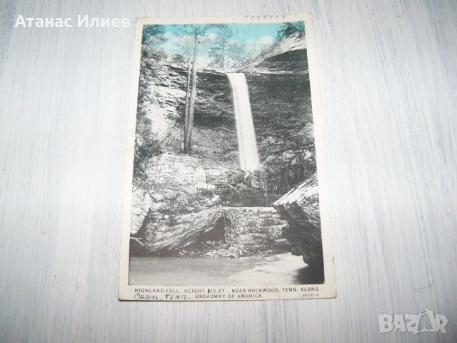 Стара пощенска картичка от Тенеси, САЩ 1931г.
