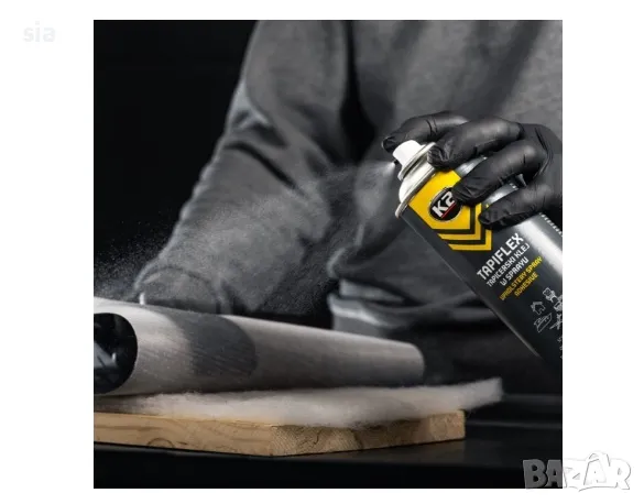 Лепило за тапицерия, Спрей TAPIFLEX, 400 мл, снимка 3 - Аксесоари и консумативи - 48308293