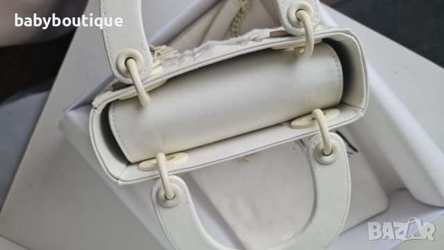 Mini Lady Dior Bag Diamond Motif, снимка 6 - Чанти - 40568064