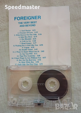 Foreigner - The Very Best and Beyond, снимка 2 - Аудио касети - 51452708
