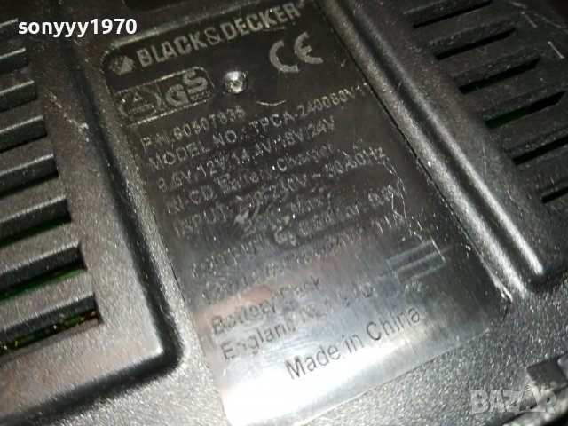 ⭐️BLACK & DECKER BATTERY CHARGER 0210221713, снимка 17 - Винтоверти - 38193051