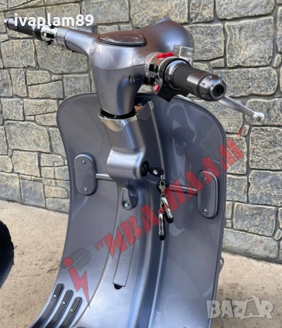 Електрически скутер Elektro Futura дизайн Vespa 4000W 20Ah/7 4000W 20Ah/72V+документи за регистрация, снимка 14 - Мотоциклети и мототехника - 34447495