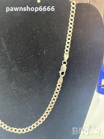 Сребърен синджир 925 проба , снимка 5 - Колиета, медальони, синджири - 54026773