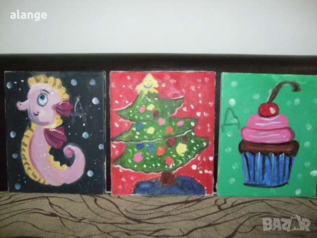 Картина 3 броя 20х30 см