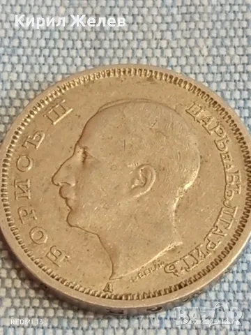 Стара монета 50 лева 1940г. Царство България Цар Борис трети 46164, снимка 7 - Нумизматика и бонистика - 49175618