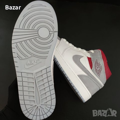 Нови Оригинални Обувки Размер 41 Nike Air Jordan 1 Mid Past Present Future Маратонки Кецове Shoes , снимка 7 - Кецове - 40328267