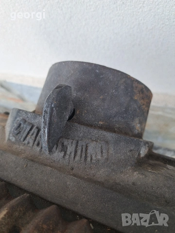 стара българска чугунена печка на дърва, снимка 8 - Печки, фурни - 54249155