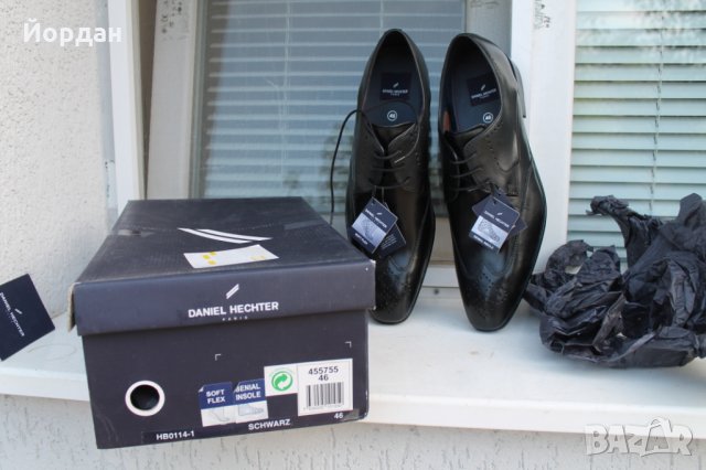 Луксозни мъжки обувки Daniel Nechter , снимка 7 - Официални обувки - 29575503