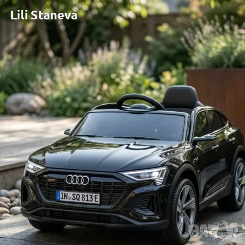 Детска акумулаторна кола Audi RS Q8 12V - Дистанционно управление, музика, LED светлини и амортисьор, снимка 2 - Коли, камиони, мотори, писти - 56024833