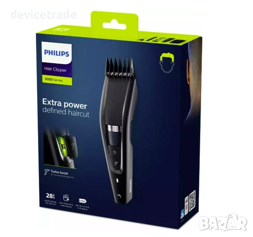 Машинка за подстригване Philips Seria 5000 HC5632/15, Li-ion батерия, снимка 4 - Машинки за подстригване - 50618528