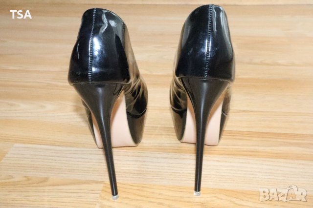 Секси дамски обувки висок ток 16см., снимка 8 - Дамски обувки на ток - 40506368