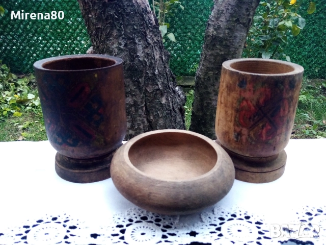 Стари дървени съдове