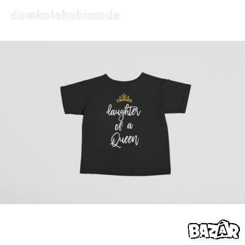 Комплект Дамска и Детска тениска или Боди Princess,2 броя,Пълноцветна щампа, Не се бели, снимка 5 - Тениски - 31619152
