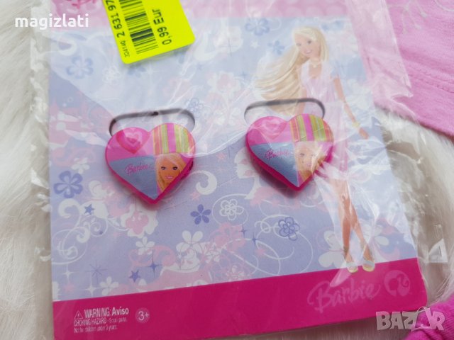 Детска тениска и пола + подарък две ластичета за коса Барби размер 80см.  , снимка 7 - Комплекти за бебе - 29309494