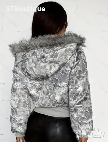 👑 Дамско Елегантно Зимно Палто- ограничено количество 👑, снимка 2 - Якета - 52309235