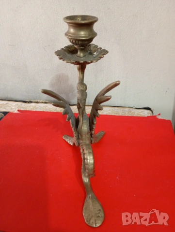 Комплект винтидж свещници, снимка 6 - Други ценни предмети - 53131304