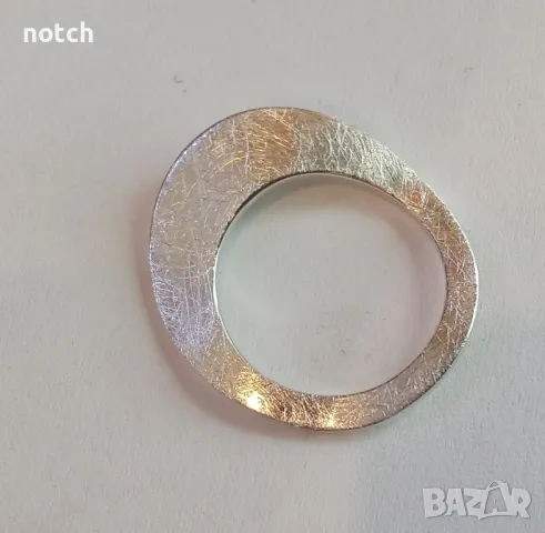 Сребърен пръстен, снимка 6 - Пръстени - 49770377