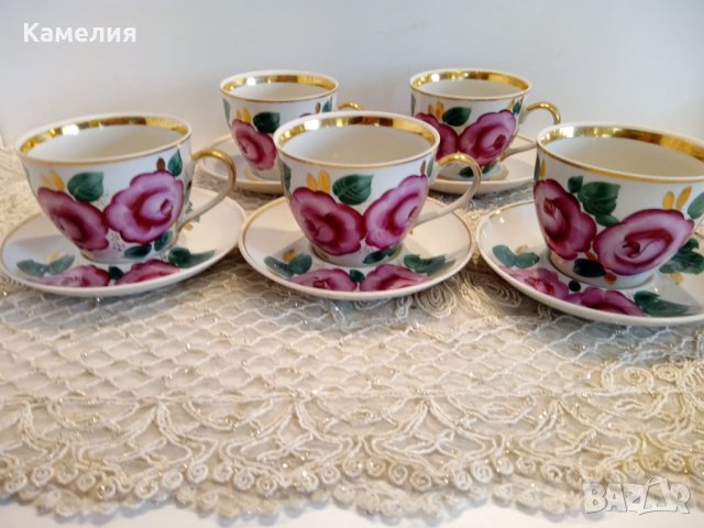 Руски порцелан , снимка 5 - Чаши - 42620827