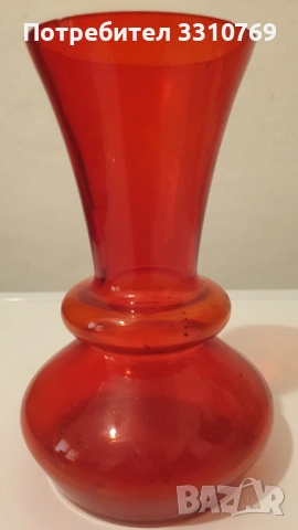 Красива стъклена ваза. , снимка 1