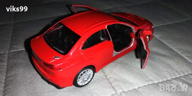 MITSUBISHI LANCER EVOLUTION X Welly - Мащаб 1:34-39, снимка 4 - Колекции - 48457998