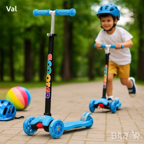 Детски скутер, снимка 9 - Детски велосипеди, триколки и коли - 52416722